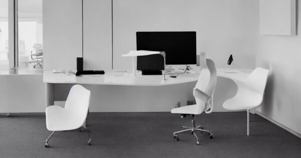 Hvide kontorstole som et designelement: Skab et moderne og luksuriøst kontormiljø
